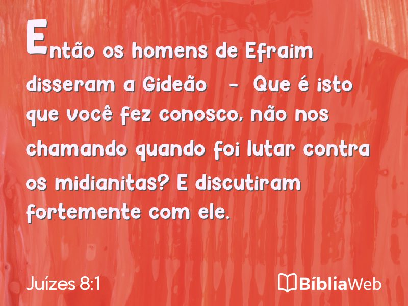 Juízes 8:1 em imagem para compartilhar