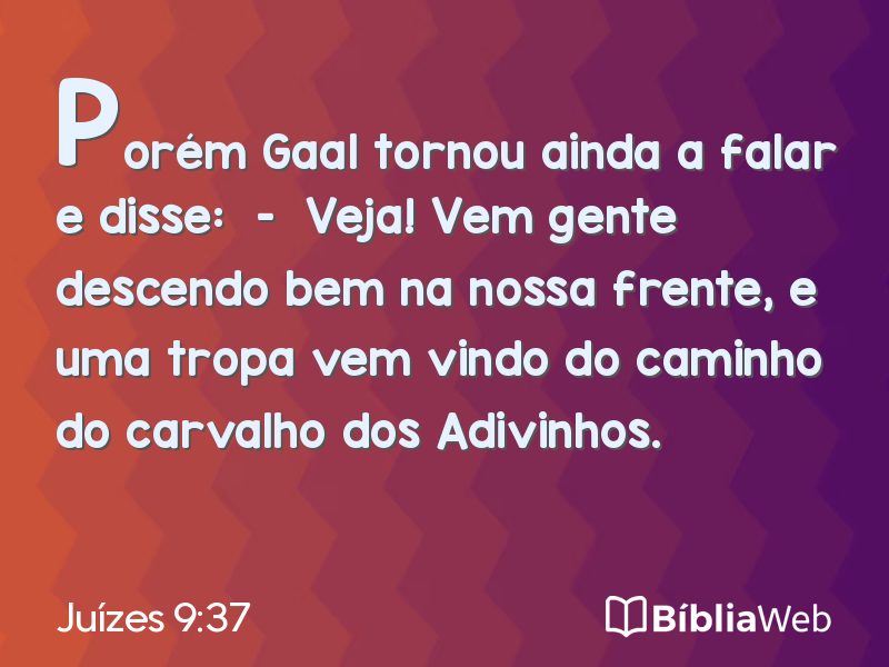 Juízes 9:37 em imagem para compartilhar