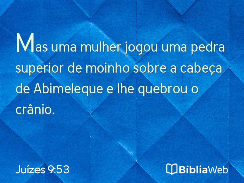 Juízes 9:53 em imagem para compartilhar