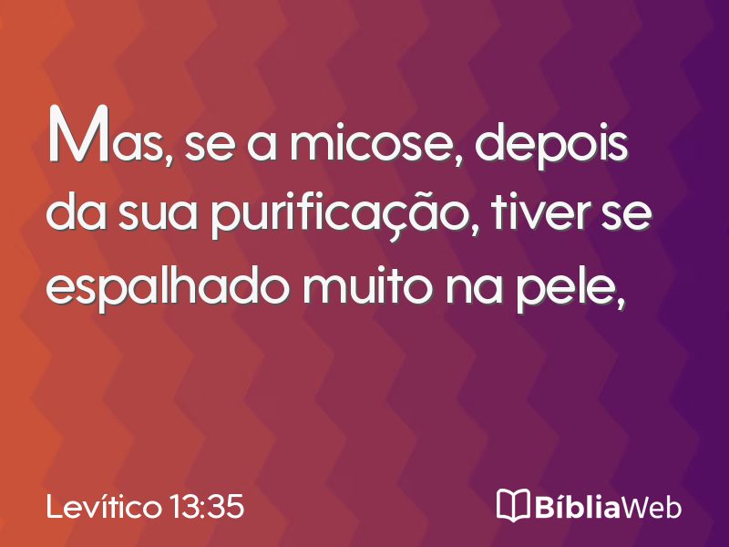 Levítico 13:35 em imagem para compartilhar
