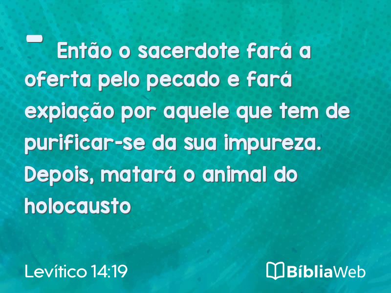 Levítico 14:19 em imagem para compartilhar