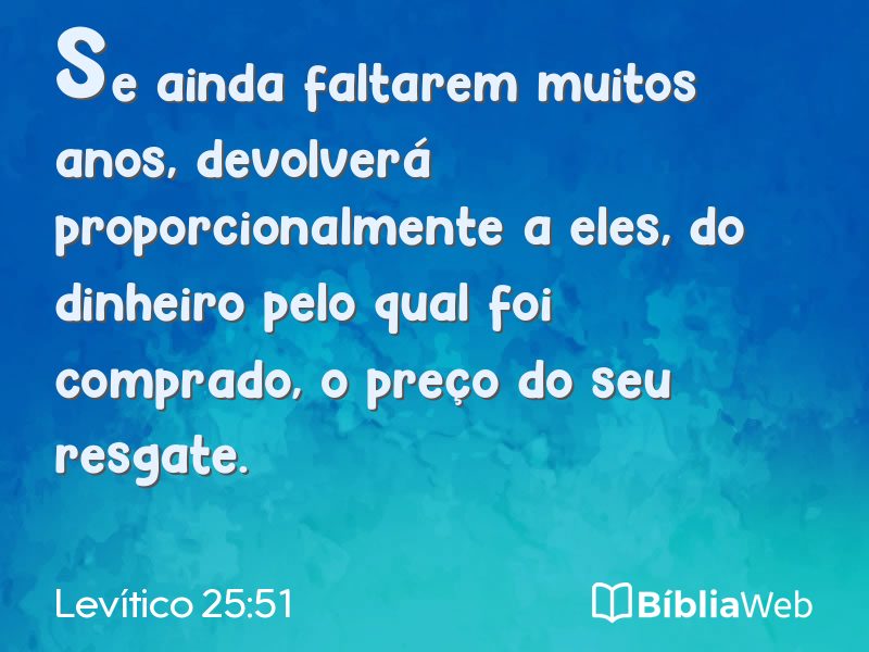 Levítico 25:51 em imagem para compartilhar