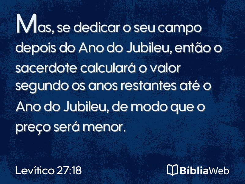 Levítico 27:18 em imagem para compartilhar