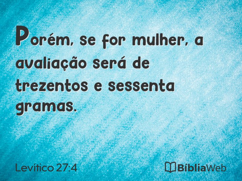 Levítico 27:4 em imagem para compartilhar
