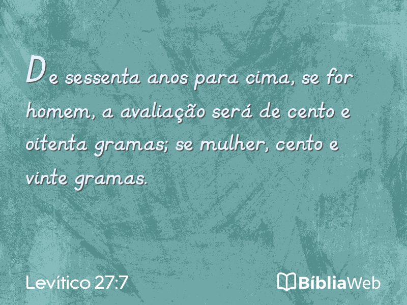 Levítico 27:7 em imagem para compartilhar