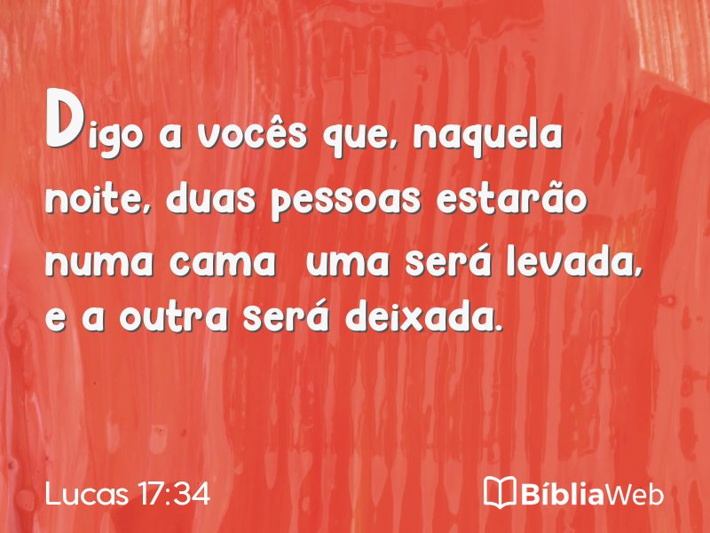 Lucas 17:34 em imagem para compartilhar