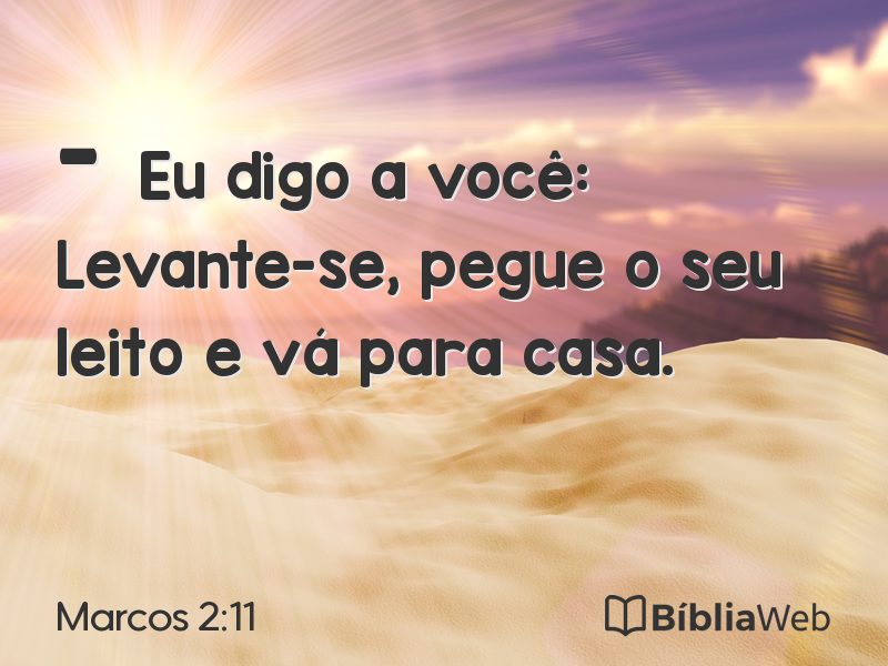 Marcos 2:11 em imagem para compartilhar