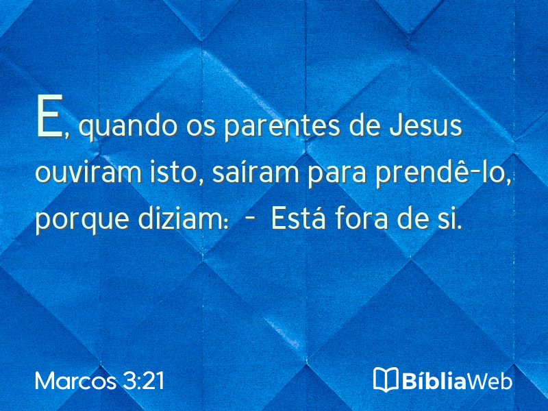 Marcos 3:21 em imagem para compartilhar