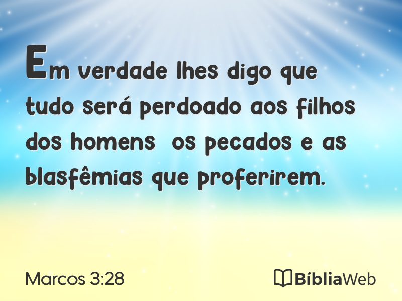 Marcos 3:28 em imagem para compartilhar