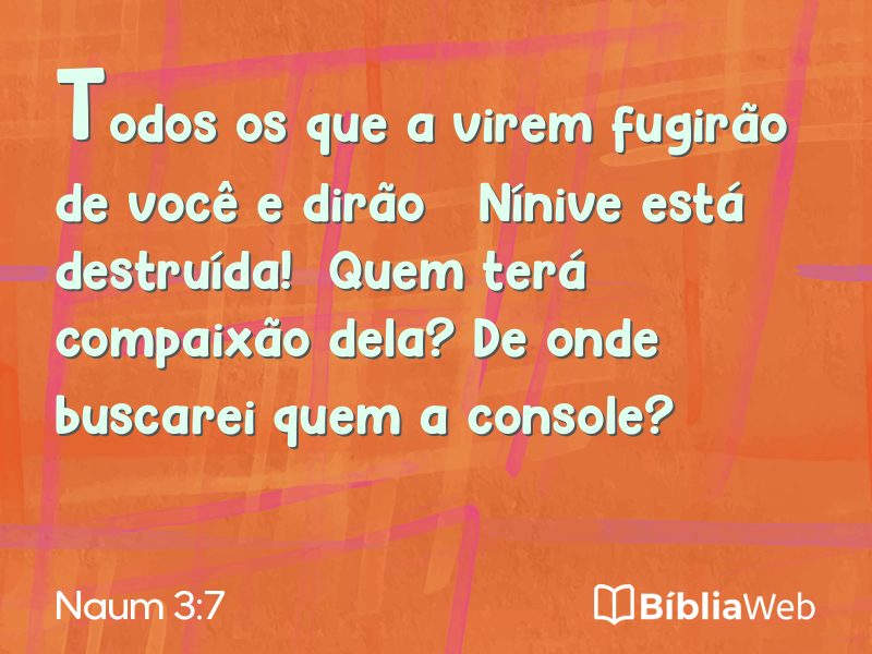 Naum 3:7 em imagem para compartilhar