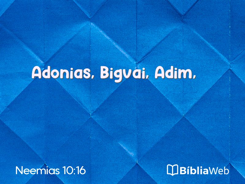 Neemias 10:16 em imagem para compartilhar