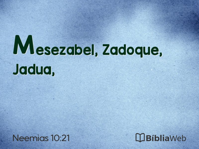 Neemias 10:21 em imagem para compartilhar