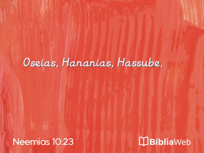 Neemias 10:23 em imagem para compartilhar