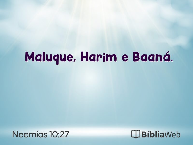 Neemias 10:27 em imagem para compartilhar