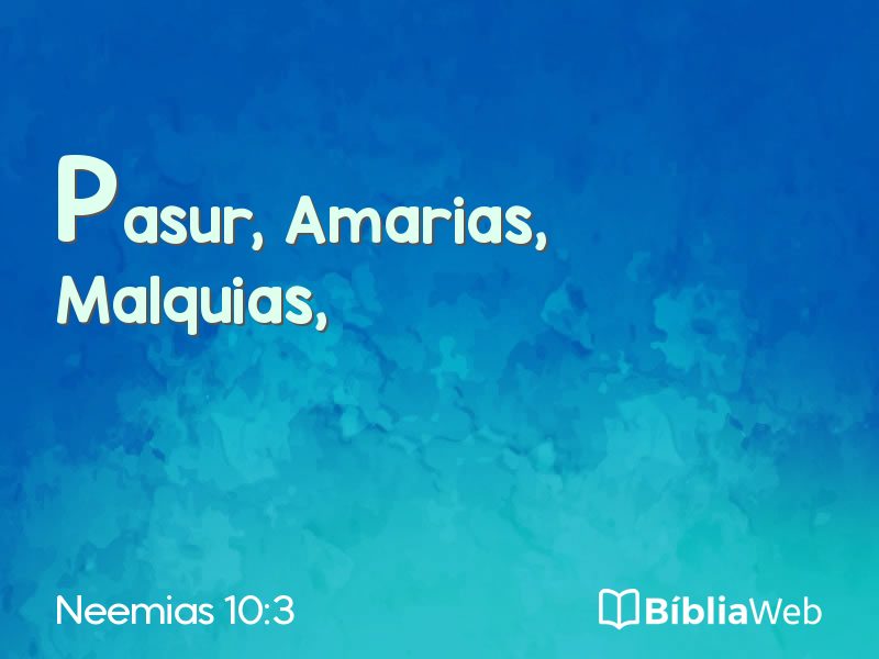 Neemias 10:3 em imagem para compartilhar