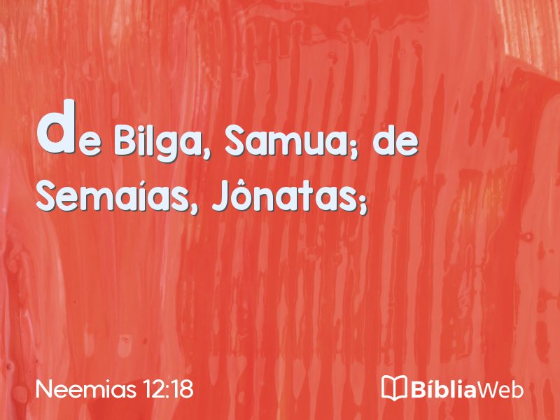 Neemias 12:18 em imagem para compartilhar