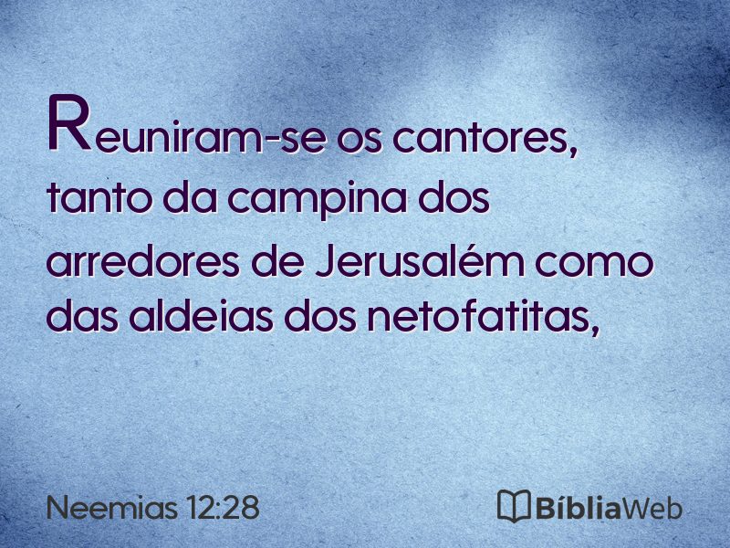 Neemias 12:28 em imagem para compartilhar