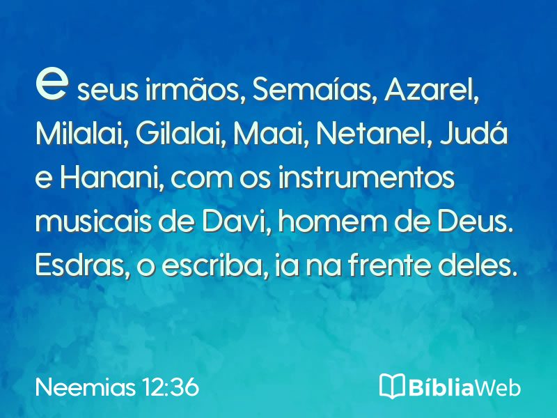 Neemias 12:36 em imagem para compartilhar