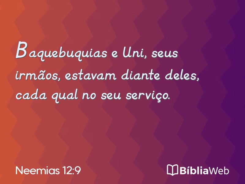 Neemias 12:9 em imagem para compartilhar