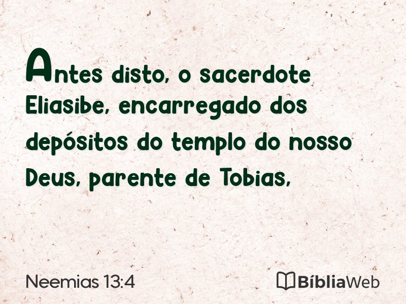 Neemias 13:4 em imagem para compartilhar