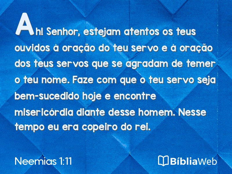 Neemias 1:11 em imagem para compartilhar