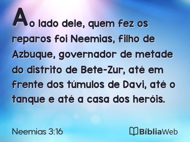 Neemias 3:16 em imagem para compartilhar