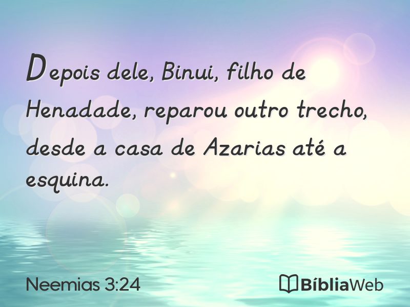 Neemias 3:24 em imagem para compartilhar