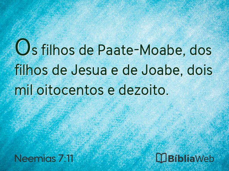 Neemias 7:11 em imagem para compartilhar