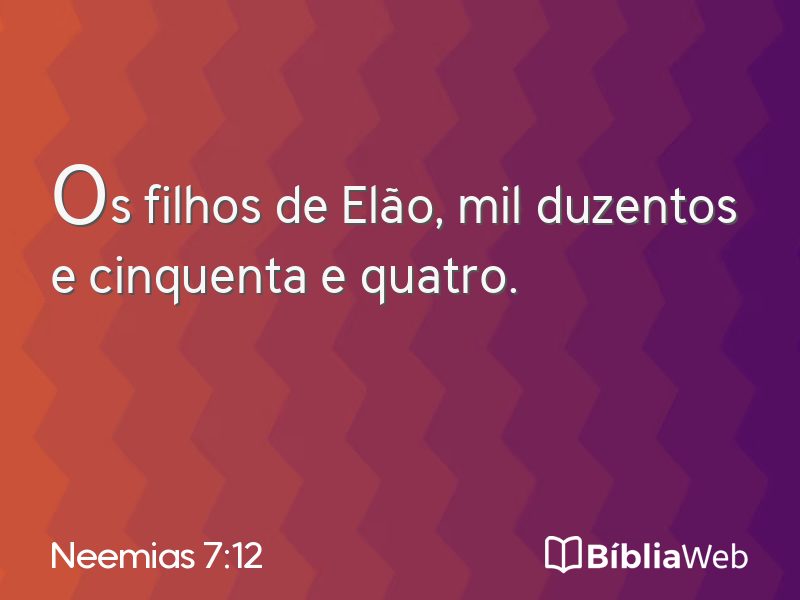 Neemias 7:12 em imagem para compartilhar