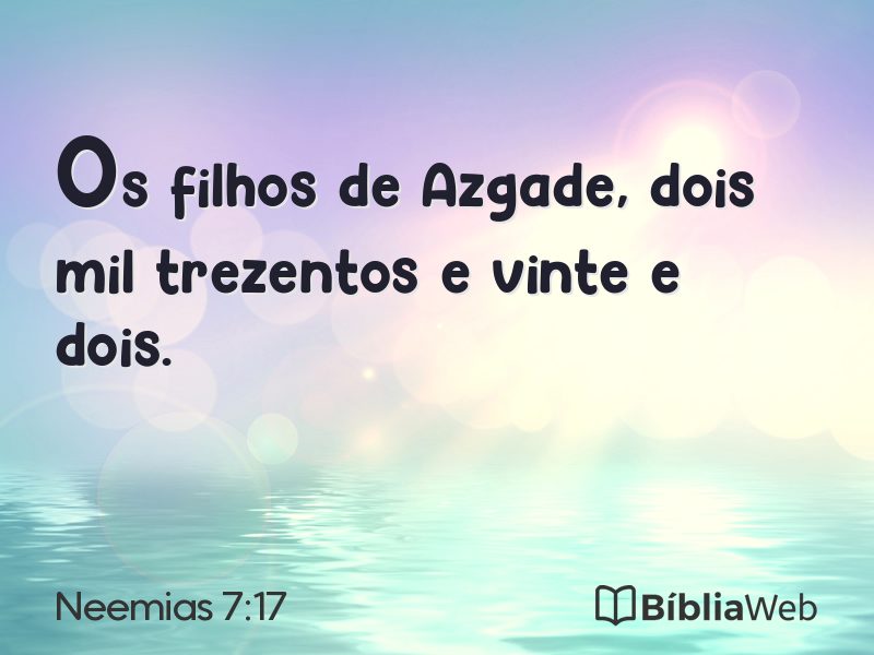 Neemias 7:17 em imagem para compartilhar