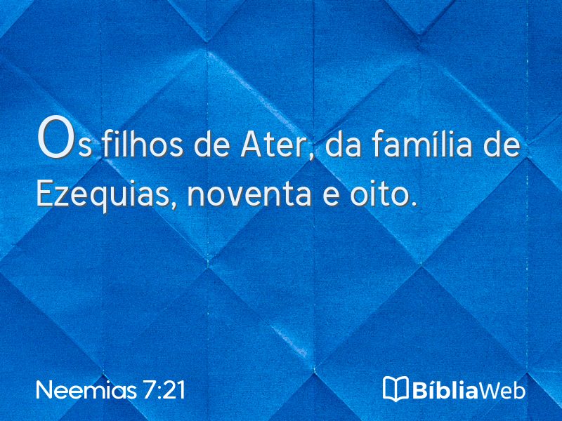 Neemias 7:21 em imagem para compartilhar