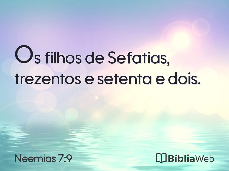 Neemias 7:9 em imagem para compartilhar