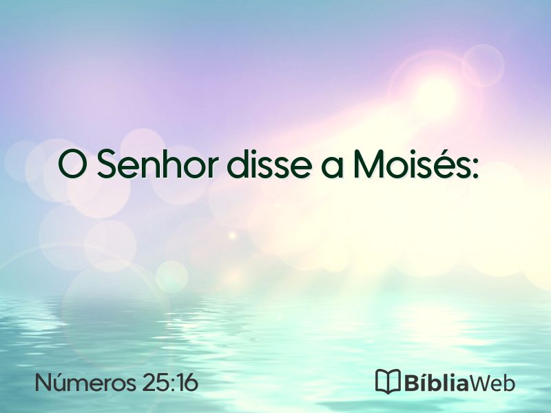Números 25:16 em imagem para compartilhar