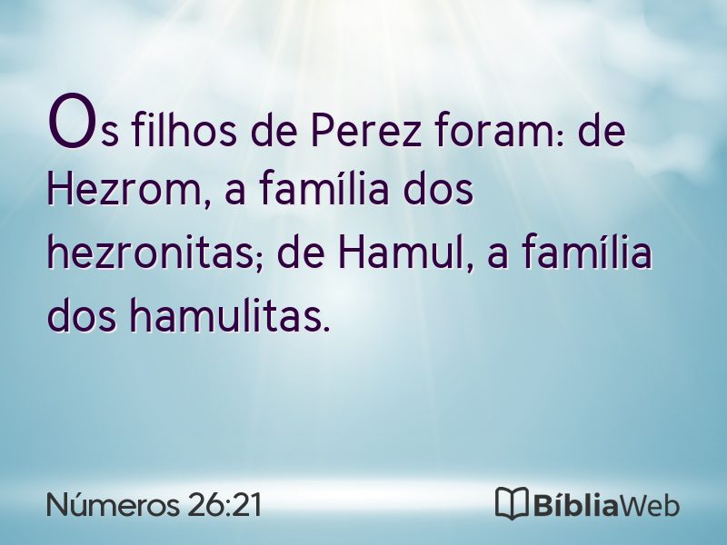 Números 26:21 em imagem para compartilhar