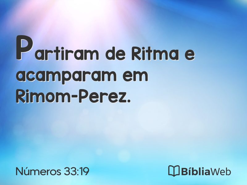 Números 33:19 em imagem para compartilhar