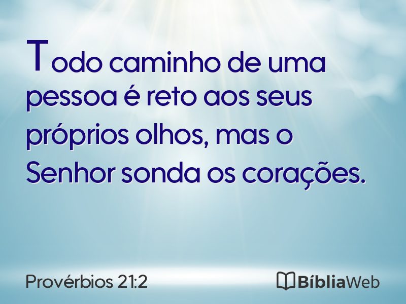 Provérbios 21:2 em imagem para compartilhar
