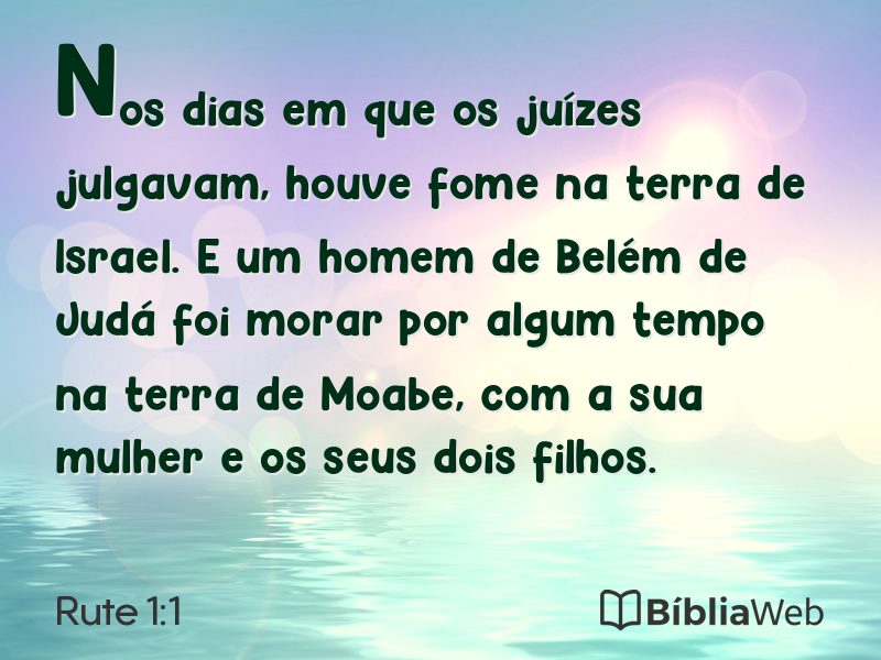 Rute 1:1 em imagem para compartilhar