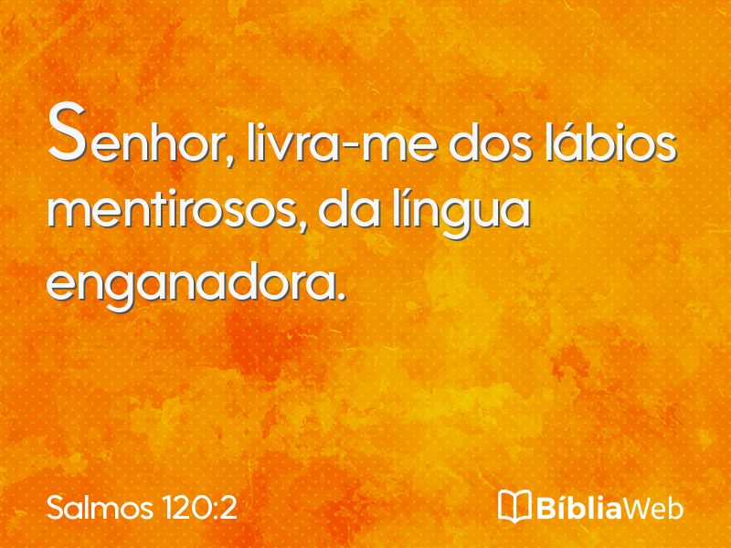 Salmos 120:2 em imagem para compartilhar