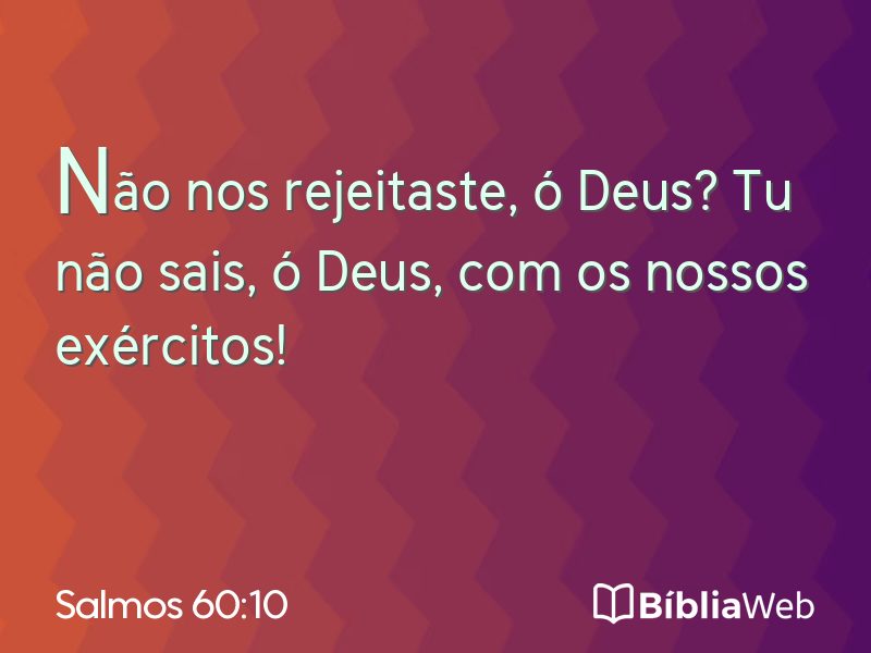 Salmos 60:10 em imagem para compartilhar