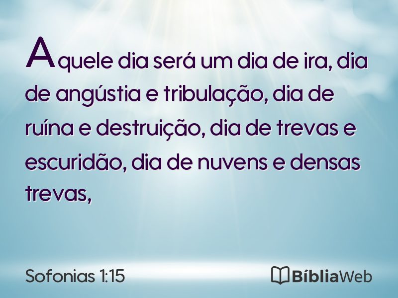 Sofonias 1:15 em imagem para compartilhar