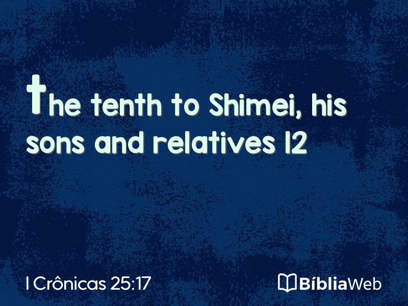 I Crônicas 25:17 em imagem para compartilhar