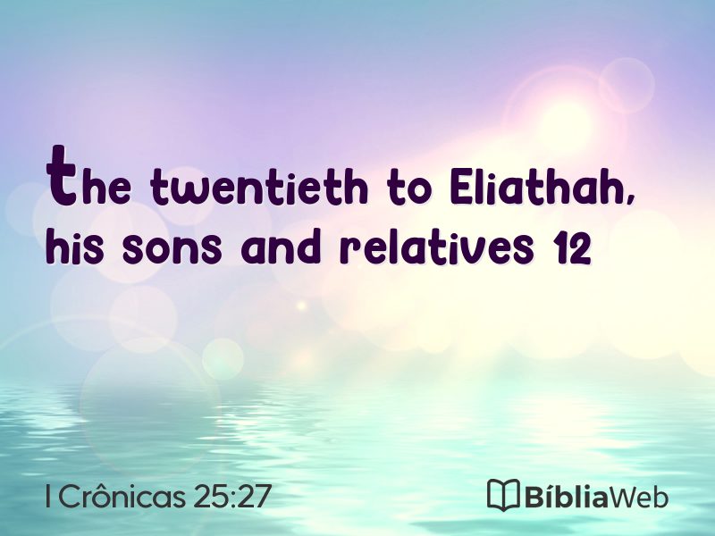 I Crônicas 25:27 em imagem para compartilhar