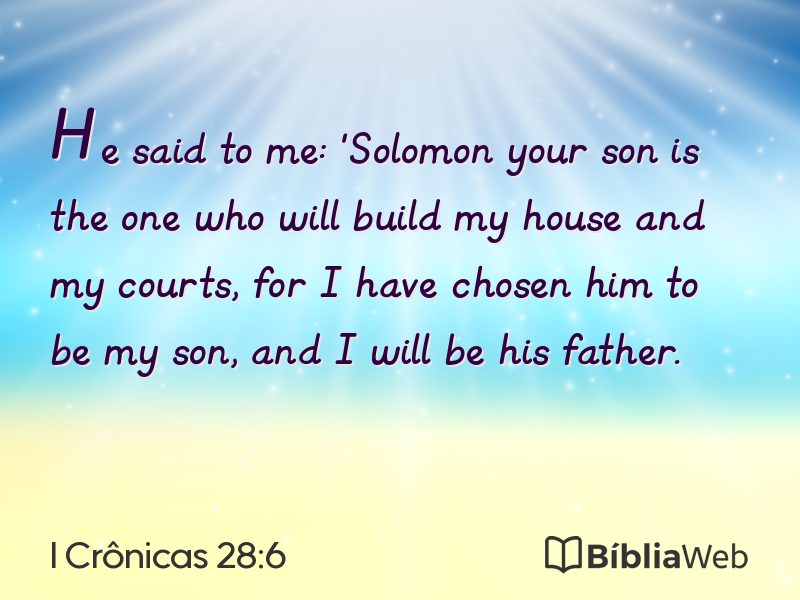 I Crônicas 28:6 em imagem para compartilhar
