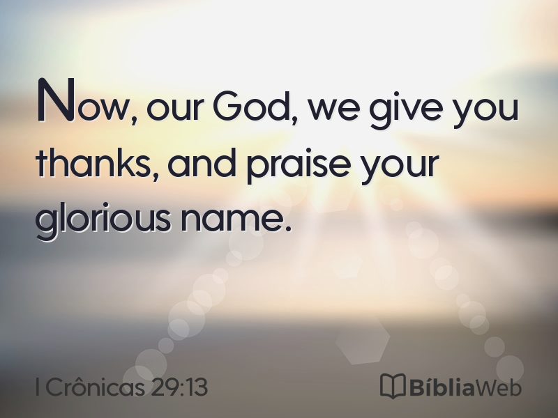 I Crônicas 29:13 em imagem para compartilhar