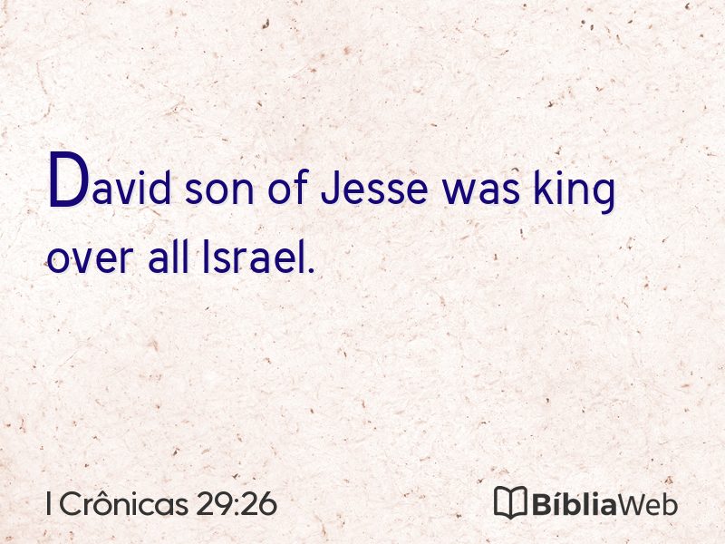 I Crônicas 29:26 em imagem para compartilhar