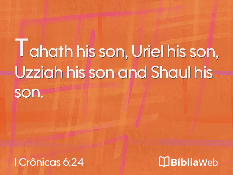 I Crônicas 6:24 em imagem para compartilhar