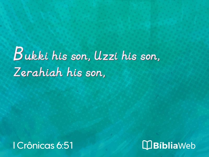 I Crônicas 6:51 em imagem para compartilhar