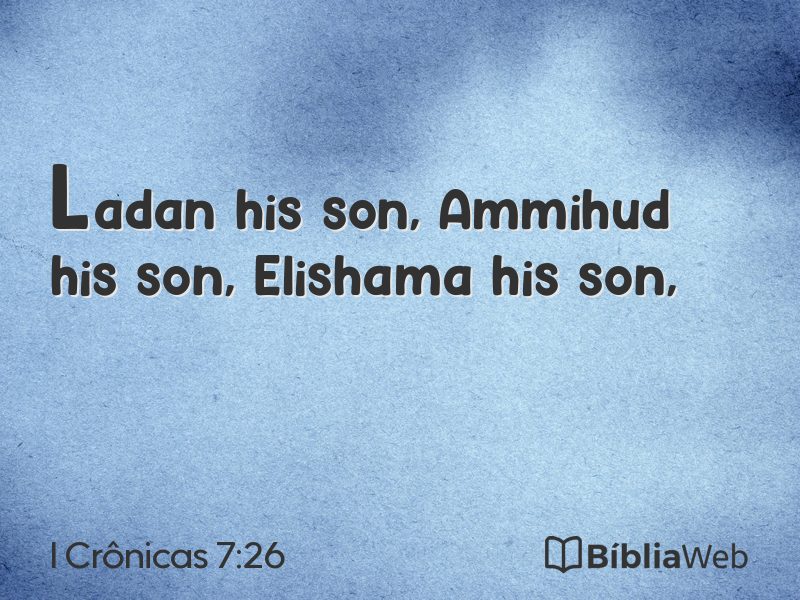 I Crônicas 7:26 em imagem para compartilhar