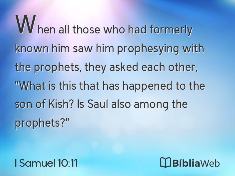 I Samuel 10:11 em imagem para compartilhar
