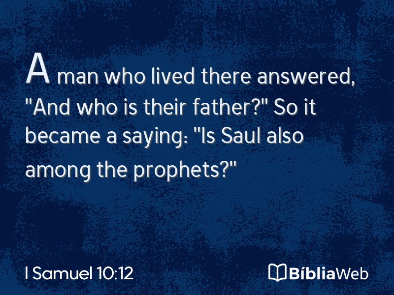 I Samuel 10:12 em imagem para compartilhar